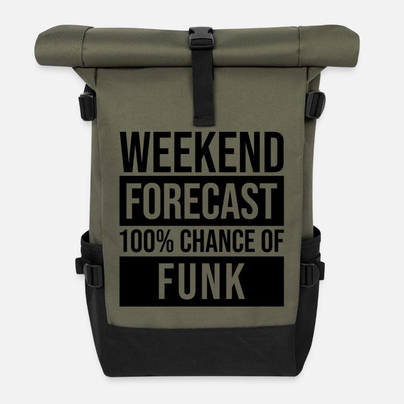 Funk - Rolltop Rucksack - Olive/Schwarz