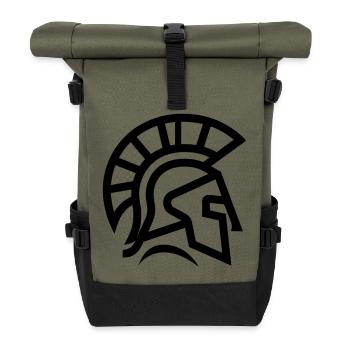 Spartan - Roll Top Backpack - olive/black - Front