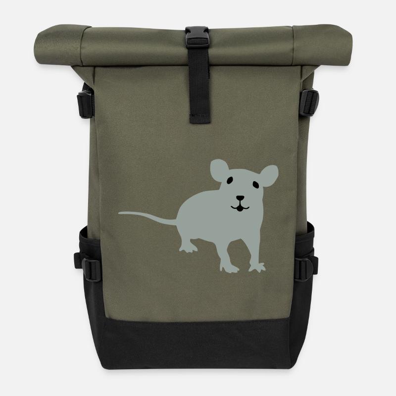 Ratte - Rolltop Rucksack - Olive/Schwarz