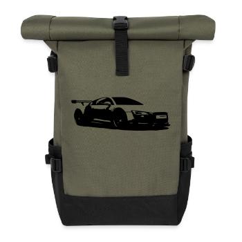 Sports scales R8 - Roll Top Backpack - olive/black - Front