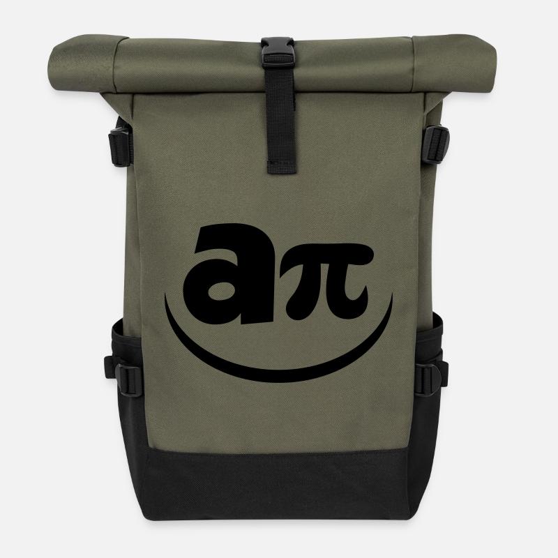 La formule du bonheur - Sac à dos roll top - olive/noir