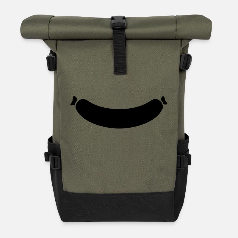 Wurst - Rolltop Rucksack - Olive/Schwarz