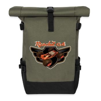 Ricochet xrc classic radio control of the years - Roll Top Backpack - olive/black - Front