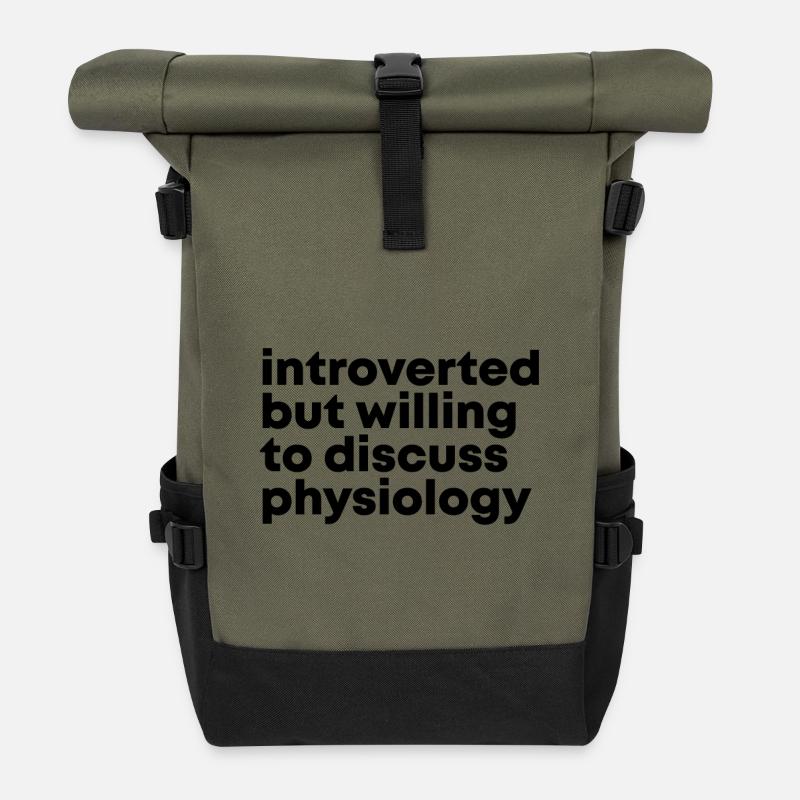 Physiologie - Rolltop Rucksack - Olive/Schwarz