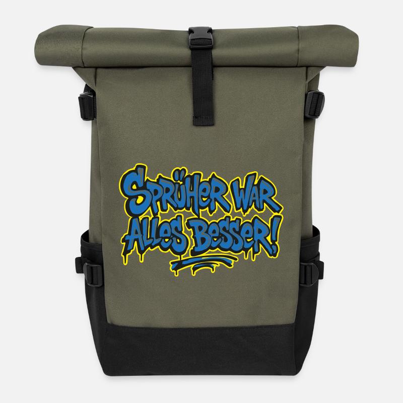 Sprayer was all better! 2 - Roll Top Backpack - olive/black