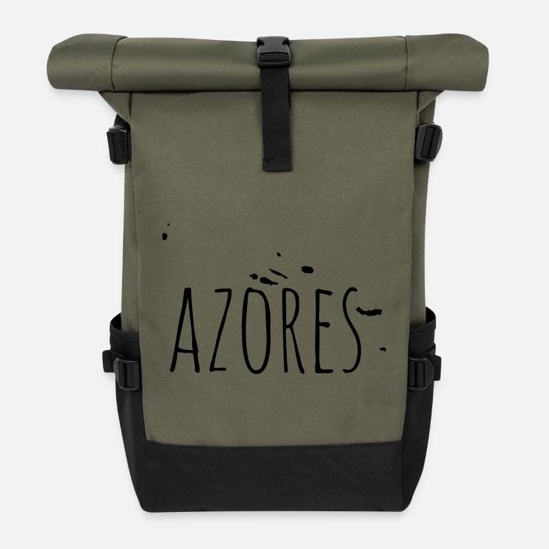 Azores - Rolltop Rucksack - Olive/Schwarz