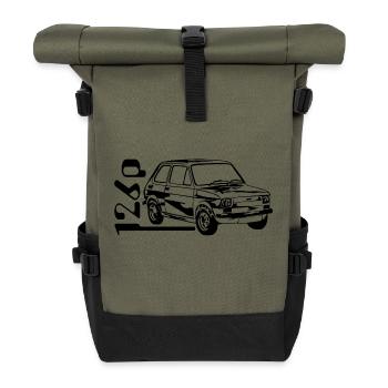 Polski 126p FSM 126p - Rolltop Rucksack - Olive/Schwarz - Vorne