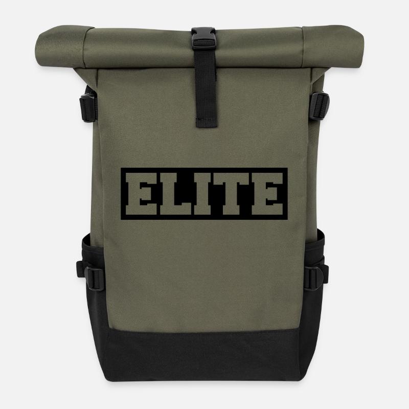 Elite - Rolltop Rucksack - Olive/Schwarz