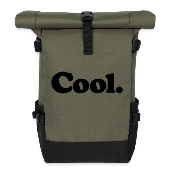 Cool - Sac à dos roll top - olive/noir - Devant