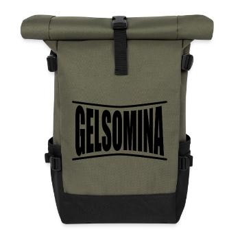 t-shirt Gelsomina t-shirt gift idea - Roll Top Backpack - olive/black - Front