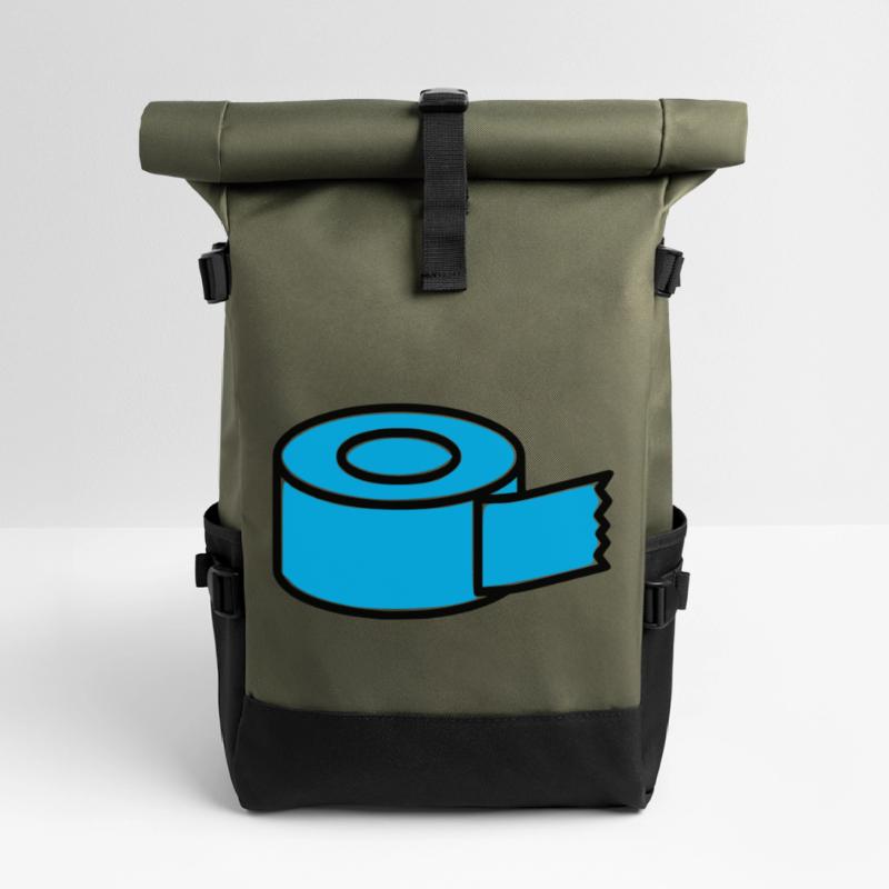Tape Roll Comic Sac à dos roll top