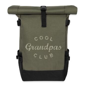 Club des grands-parents cool Anniversaire de grand-père Fête des pères - Sac à dos roll top - olive/noir - Devant