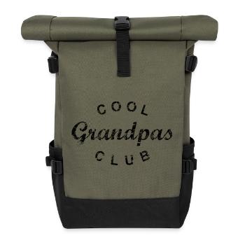 Club des grands-parents cool Anniversaire de grand-père Fête des pères - Sac à dos roll top - olive/noir - Devant