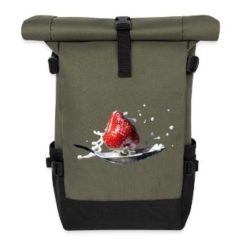 Splash - Rolltop Rucksack - Olive/Schwarz - Vorne