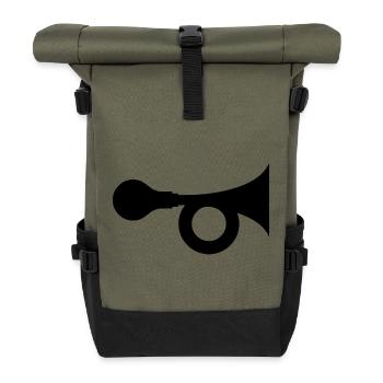 Horn - Roll Top Backpack - olive/black - Front