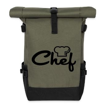 Head - Roll Top Backpack - olive/black - Front
