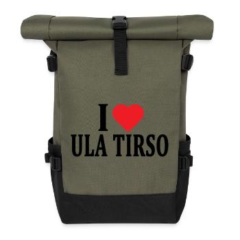 T-shirt J’adore Ula Tirso t-shirt Sardaigne - Sac à dos roll top - olive/noir - Devant