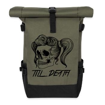 Partenaire chercher jusqu'à leur mort amoureux BB Part 1 - Sac à dos roll top - olive/noir - Devant