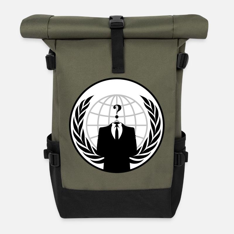 Anonymous - Rolltop Rucksack - Olive/Schwarz