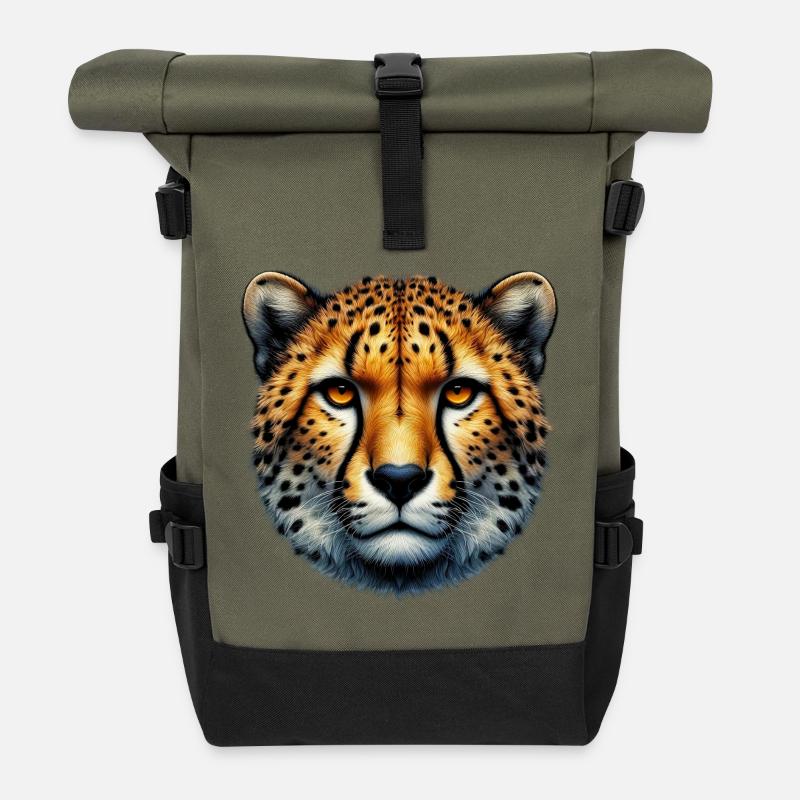 Gepard - Rolltop Rucksack - Olive/Schwarz