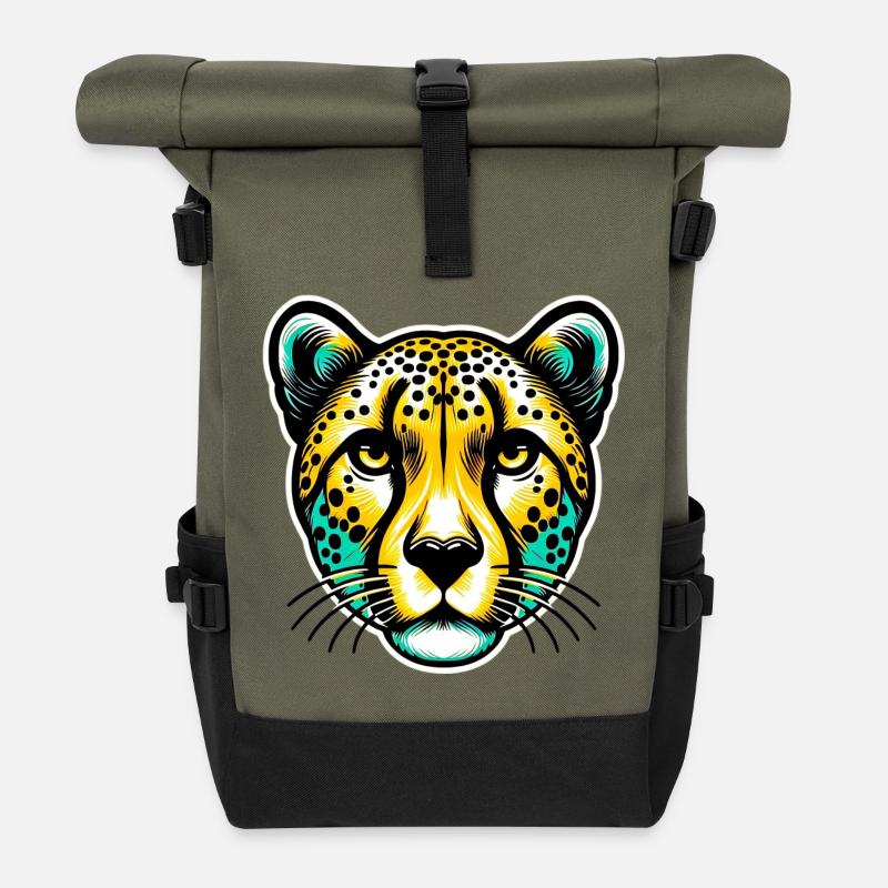 Gepard - Rolltop Rucksack - Olive/Schwarz