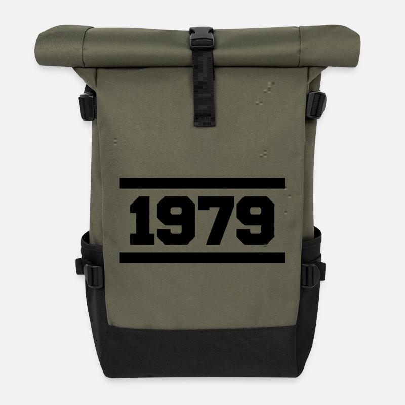1979 - Rolltop Rucksack - Olive/Schwarz
