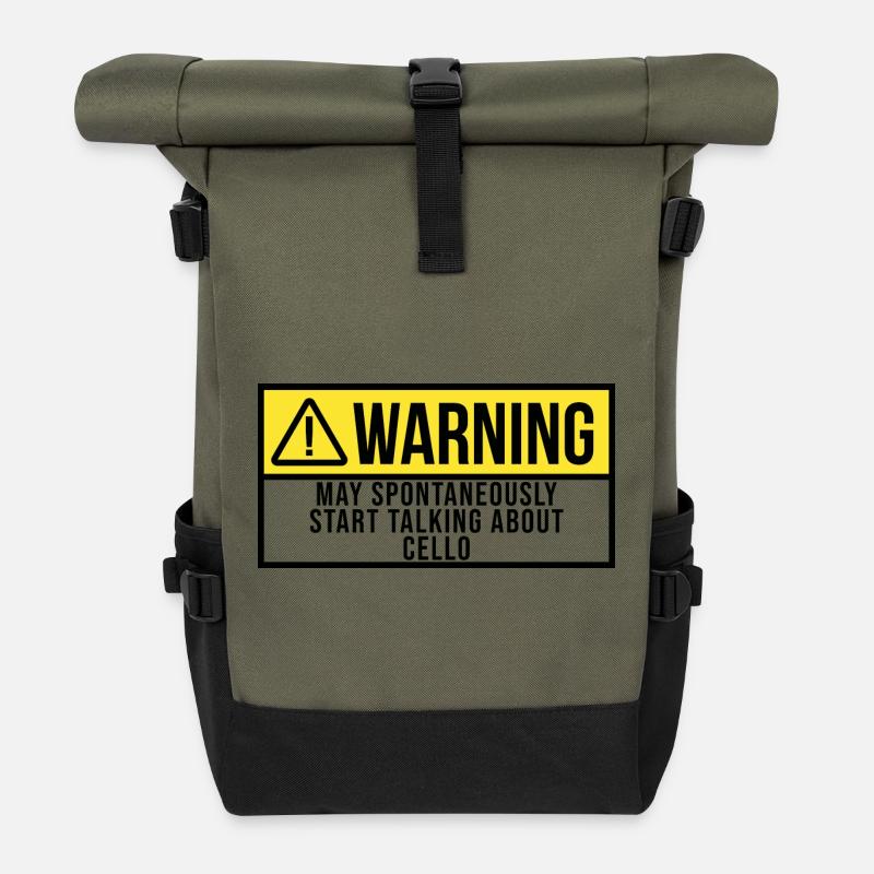 Cello - Rolltop Rucksack - Olive/Schwarz