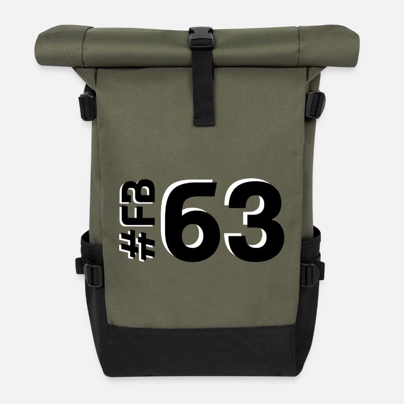 FB63 2025 - Rolltop Rucksack - Olive/Schwarz