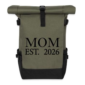 Mom est 2026 - Rolltop Rucksack - Olive/Schwarz - Vorne