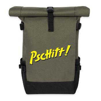 Zitronenspray - Rolltop Rucksack - Olive/Schwarz - Vorne