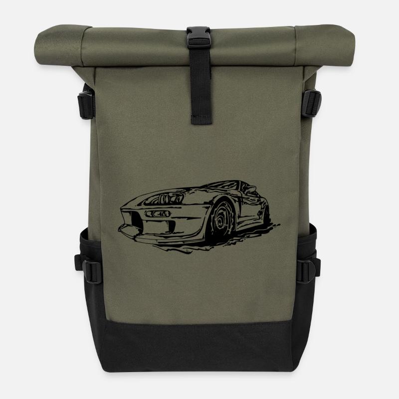 Supra - Rolltop Rucksack - Olive/Schwarz