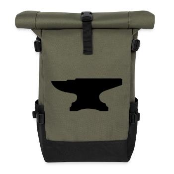 Anvil - Sac à dos roll top - olive/noir - Devant