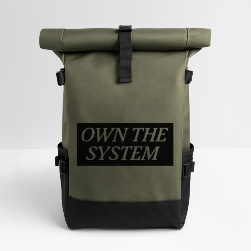 Posséder le système - Das eigene System Sac à dos roll top