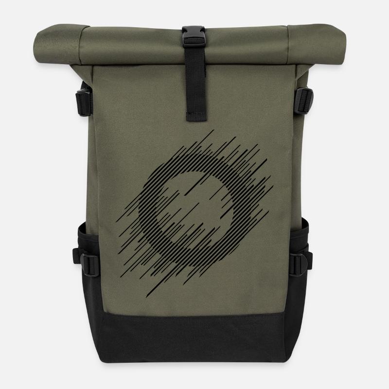 Ray Circle - Rolltop Rucksack - Olive/Schwarz