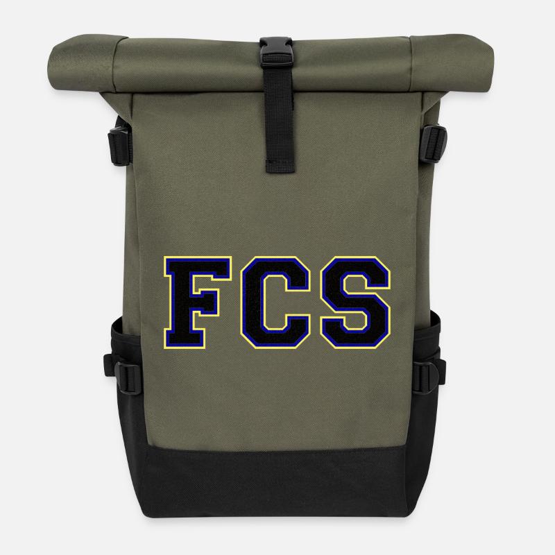 FCS - 1.FC Saarbrücken - Rolltop Rucksack - Olive/Schwarz