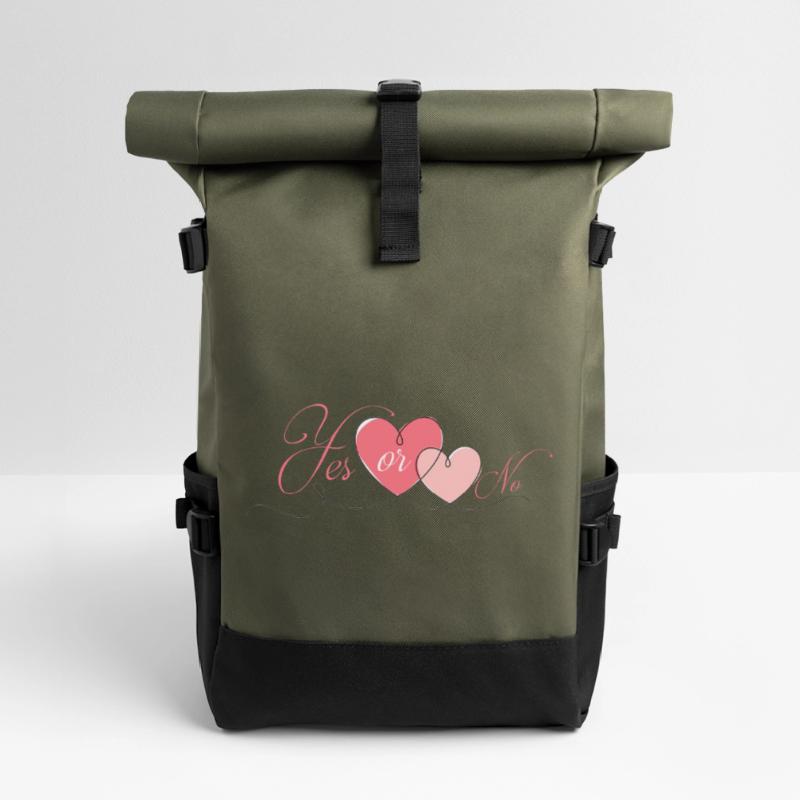 JA ODER NEIN Rolltop Rucksack