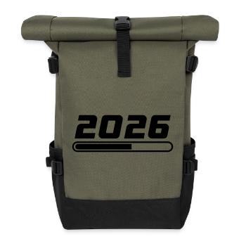 2026 Loading - Rolltop Rucksack - Olive/Schwarz - Vorne