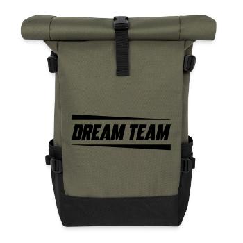 Équipe de rêve Mannschaft - Sac à dos roll top - olive/noir - Devant