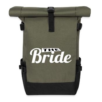 La Mariée ! - Sac à dos roll top - olive/noir - Devant