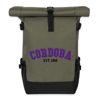 Cordoba Est 1966 - Roll Top Backpack - olive/black - Front