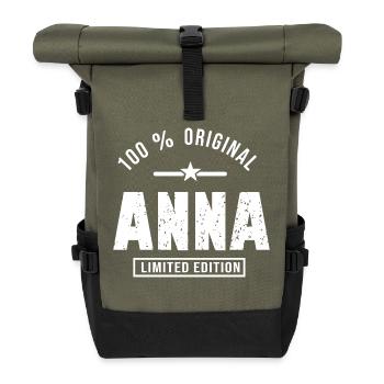 Anna Anna - Roll Top Backpack - olive/black - Front