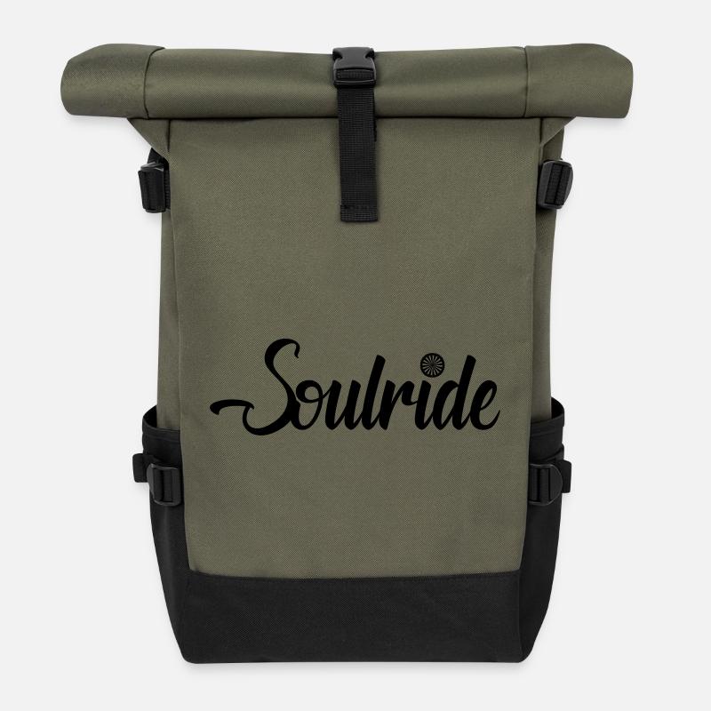 Soulride - Rolltop Rucksack - Olive/Schwarz