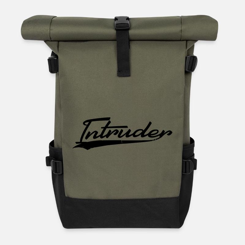 intruder - Rolltop Rucksack - Olive/Schwarz