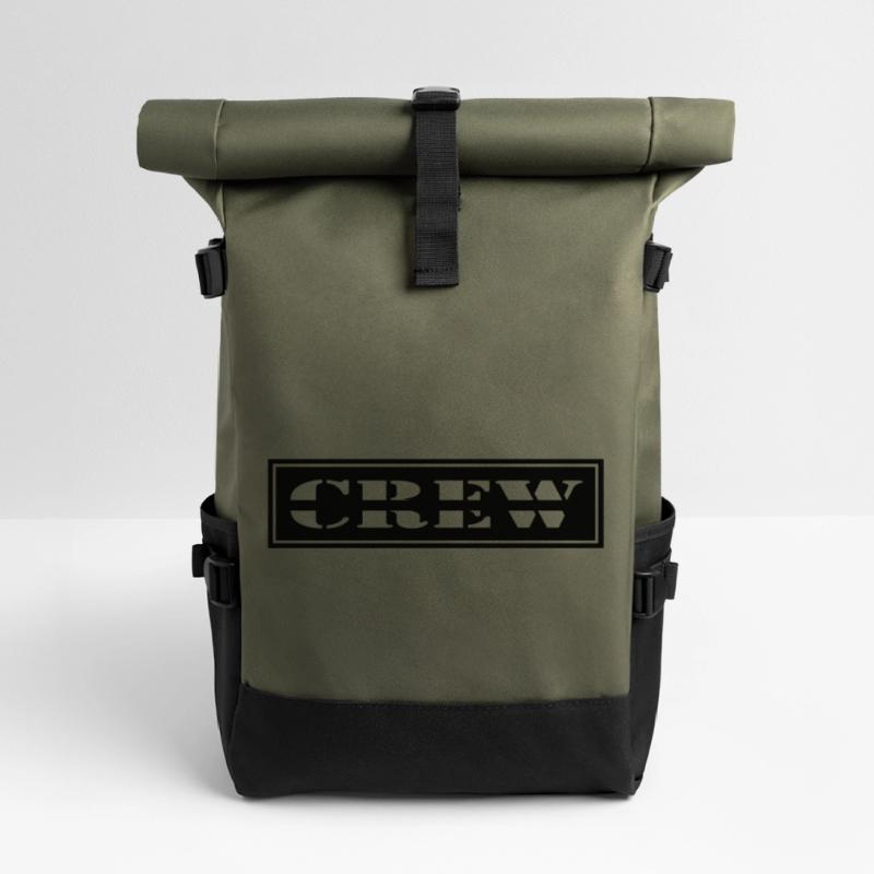 Conception de l’équipage sous forme de patch Sac à dos roll top