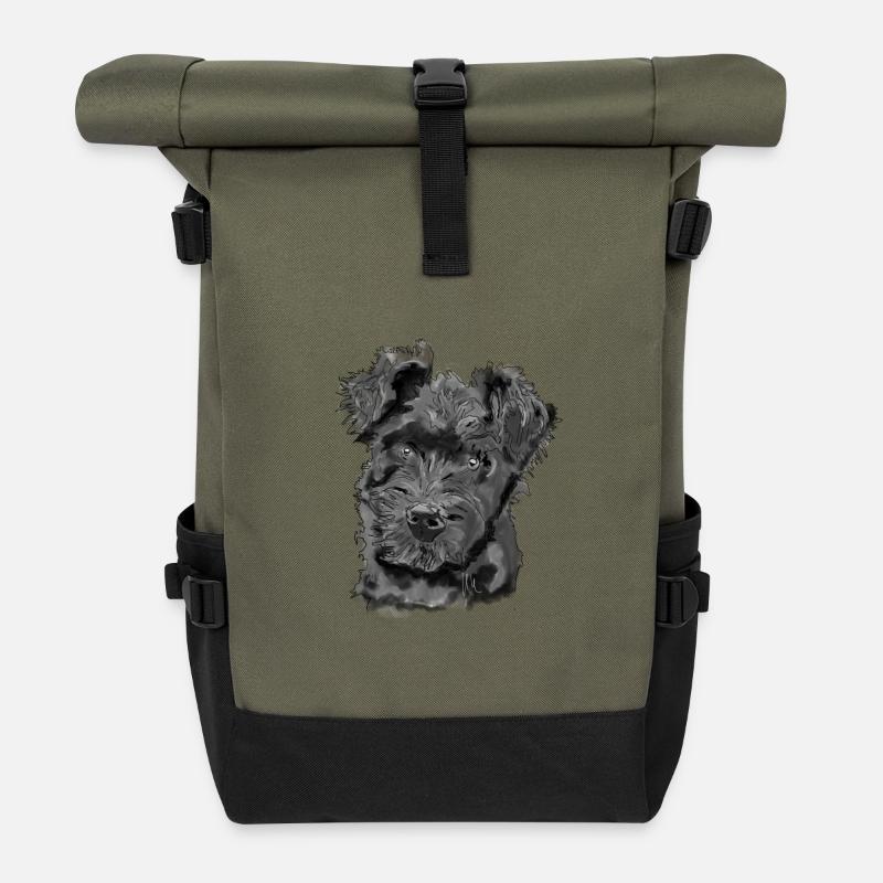 Pumi - Rolltop Rucksack - Olive/Schwarz