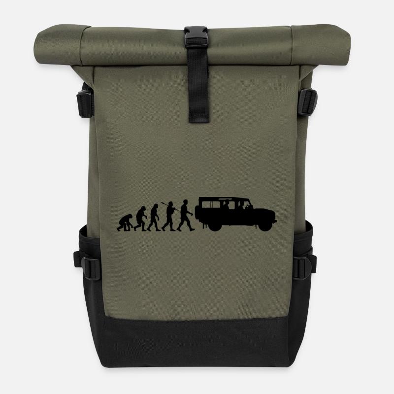 Defender 110 Évolution - Sac à dos roll top - olive/noir
