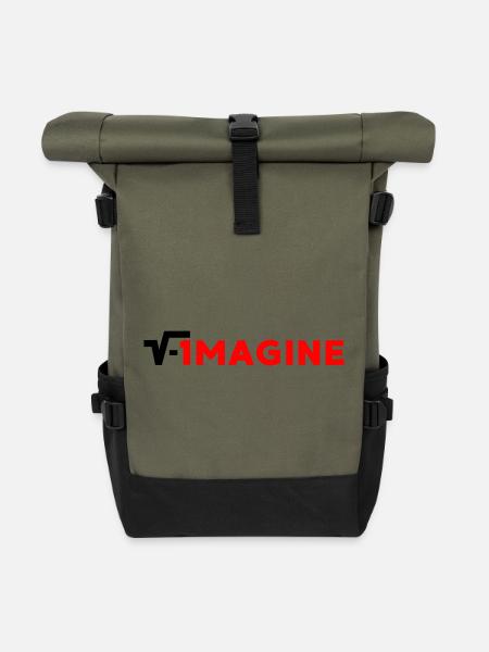 Imagine - Rolltop Rucksack - Olive/Schwarz