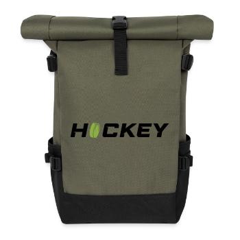 Hockey - Rolltop Rucksack - Olive/Schwarz - Vorne