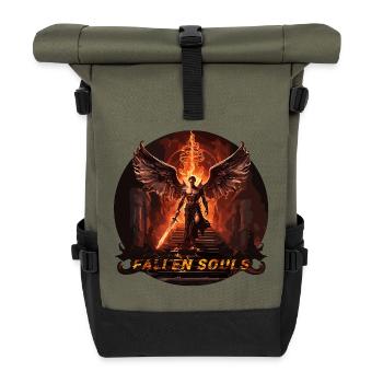 Engel - Rolltop Rucksack - Olive/Schwarz - Vorne