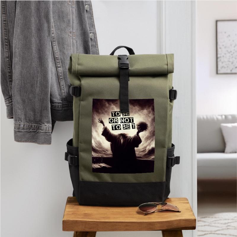 Sein oder nicht sein? Rolltop Rucksack